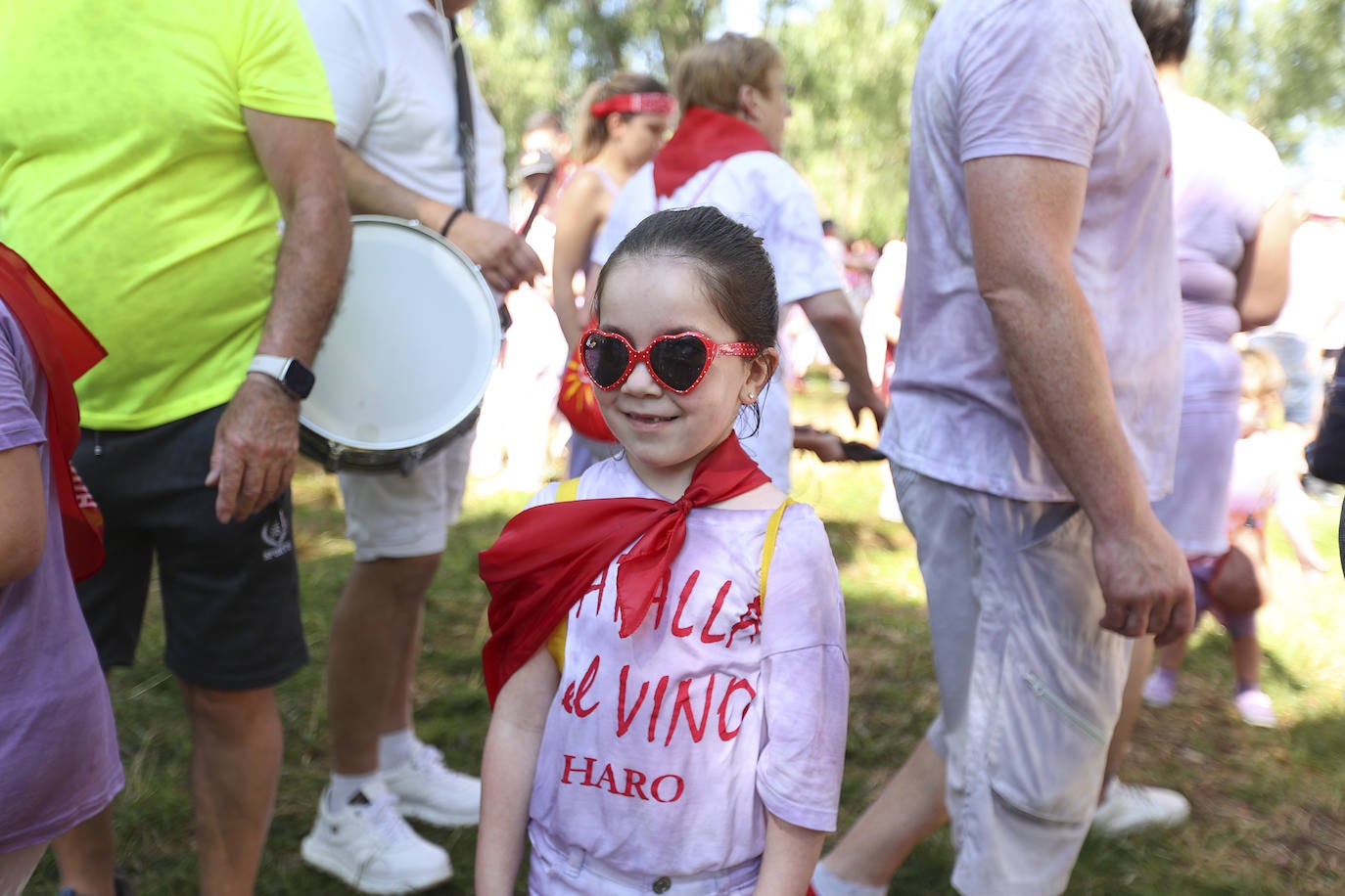 Las imágenes de la Batalla del Vino Infantil de Haro