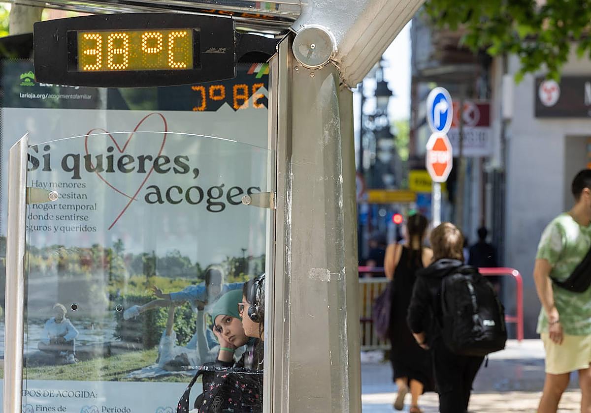 El mercurio sube en La Rioja hasta aproximarse a los 40 grados de máxima