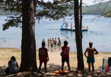 La ola de calor en El Rasillo: igual que en la playa, pero lejos de la costa