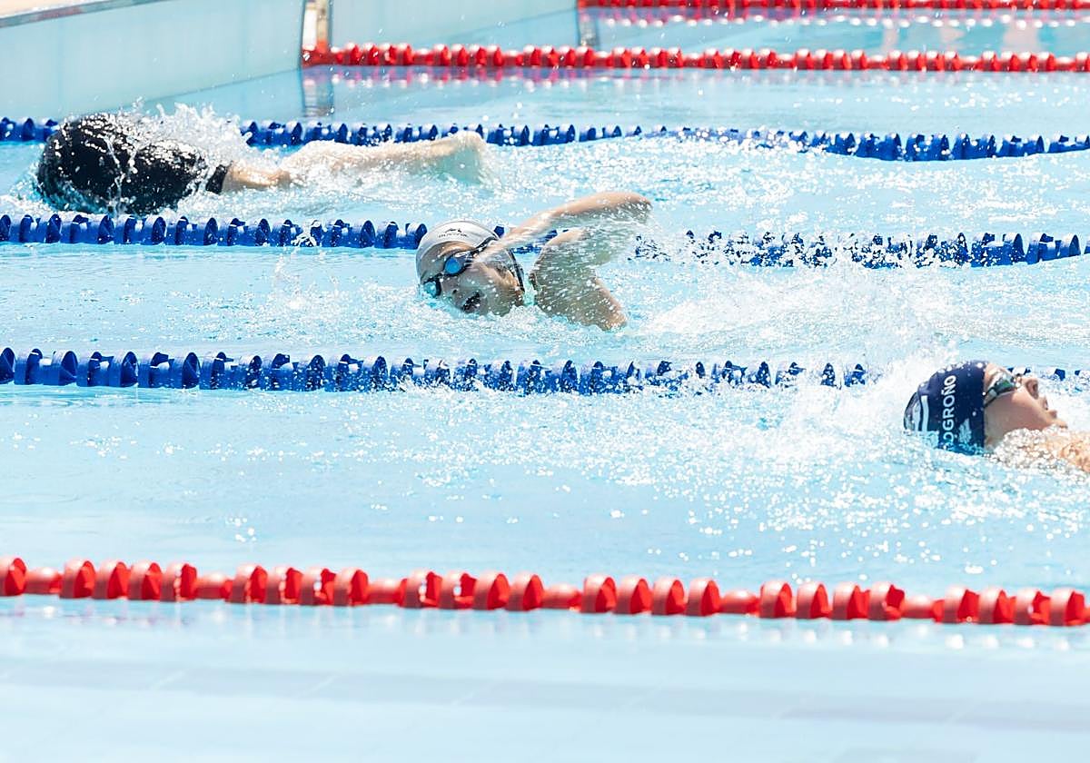 Una de las pruebas celebradas este domingo.
