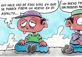 Las altas temperaturas, según Tris