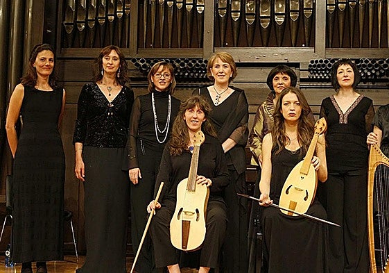 Integrantes de Voces Huelgas.