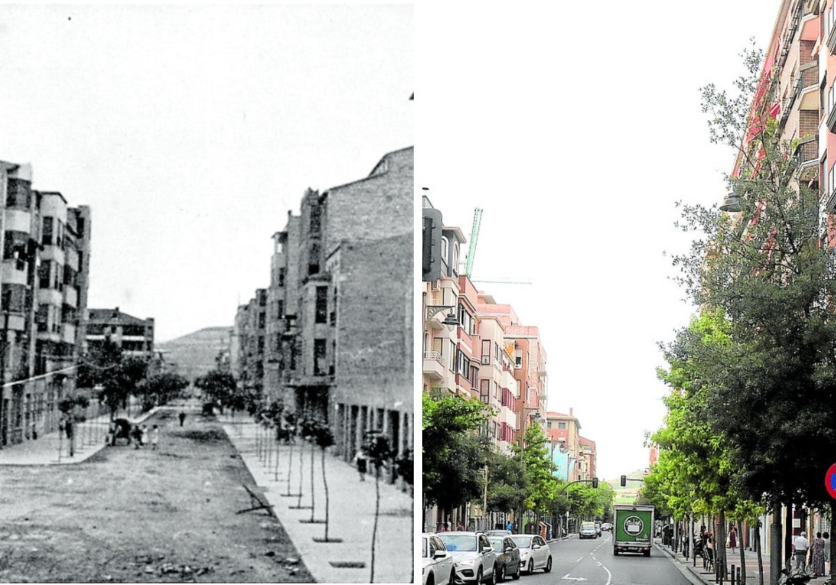 Colón, desde la vía del tren
