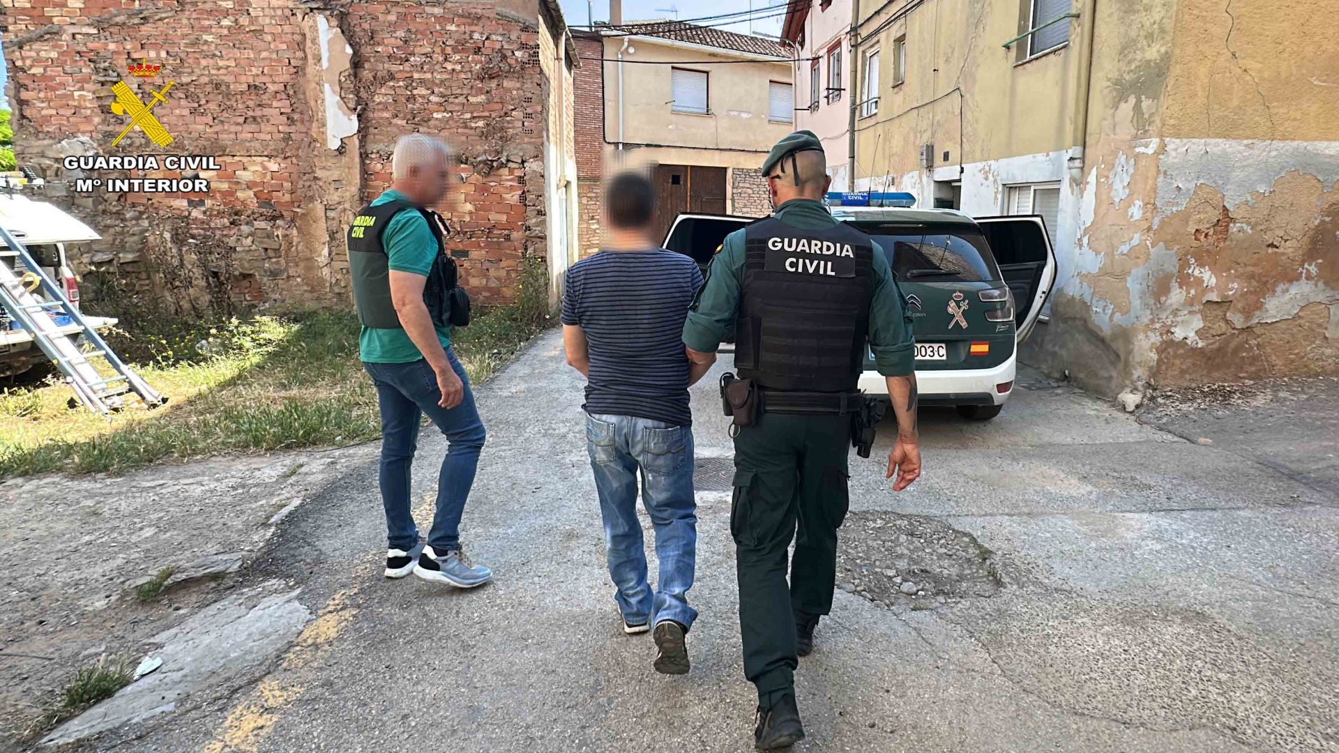 Las imágenes de la operación antidroga en Alcanadre