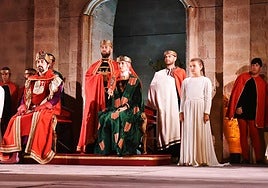 Escena medieval de la edición 56 de 'Crónica Najerense'.