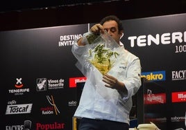 Fernando Sáenz, durante una de las potencias ofrecidas en Madrid Fusión.