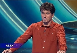 Álex Calleja, en una imagen del concurso 'Jeopardy', que se emitió hasta el pasado 2 de julio en La 2 de TVE.