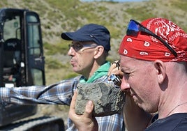 «Tenemos esperanzas de encontrar huesos grandes»