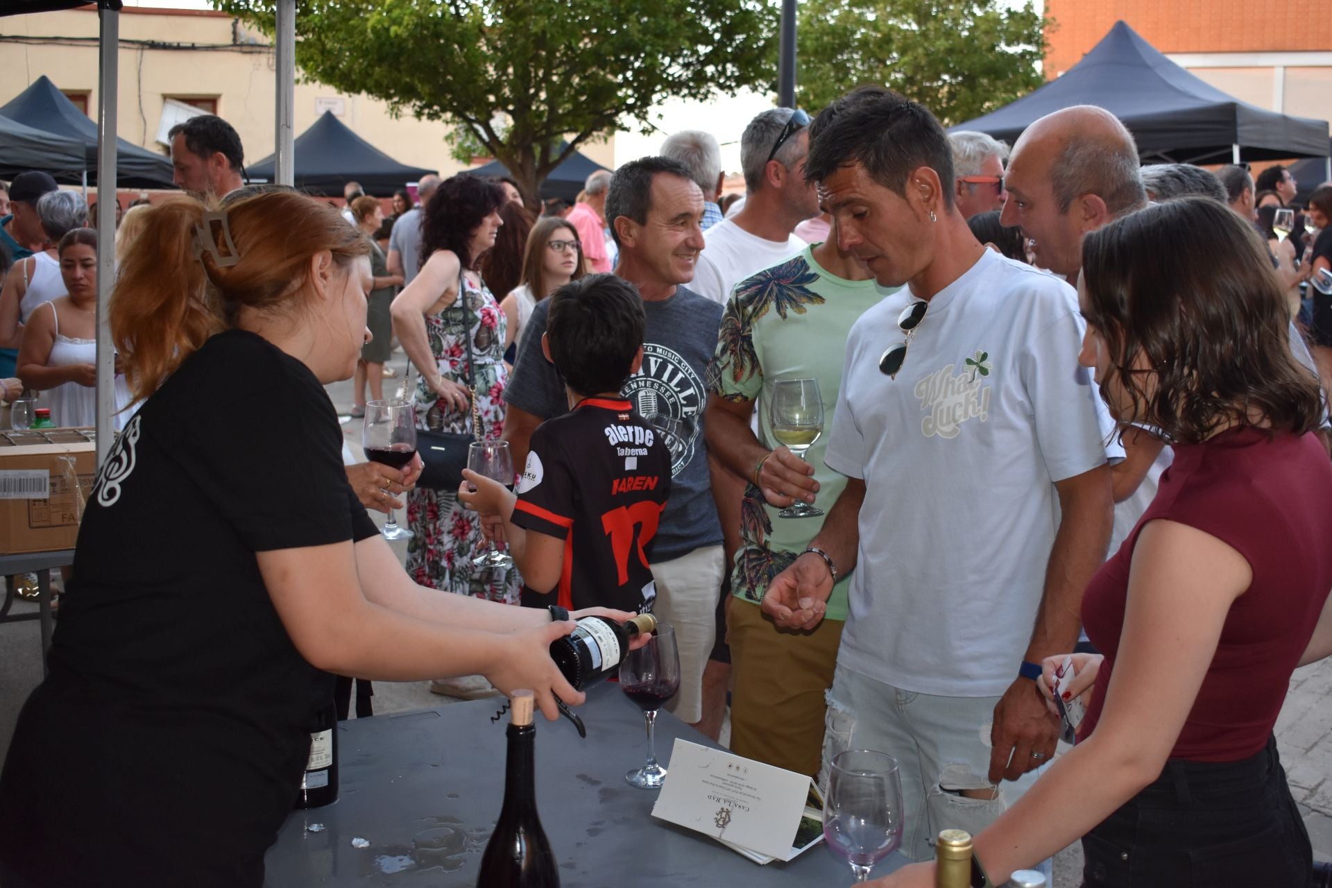 Fiesta del vino con música de Sabina en Ausejo