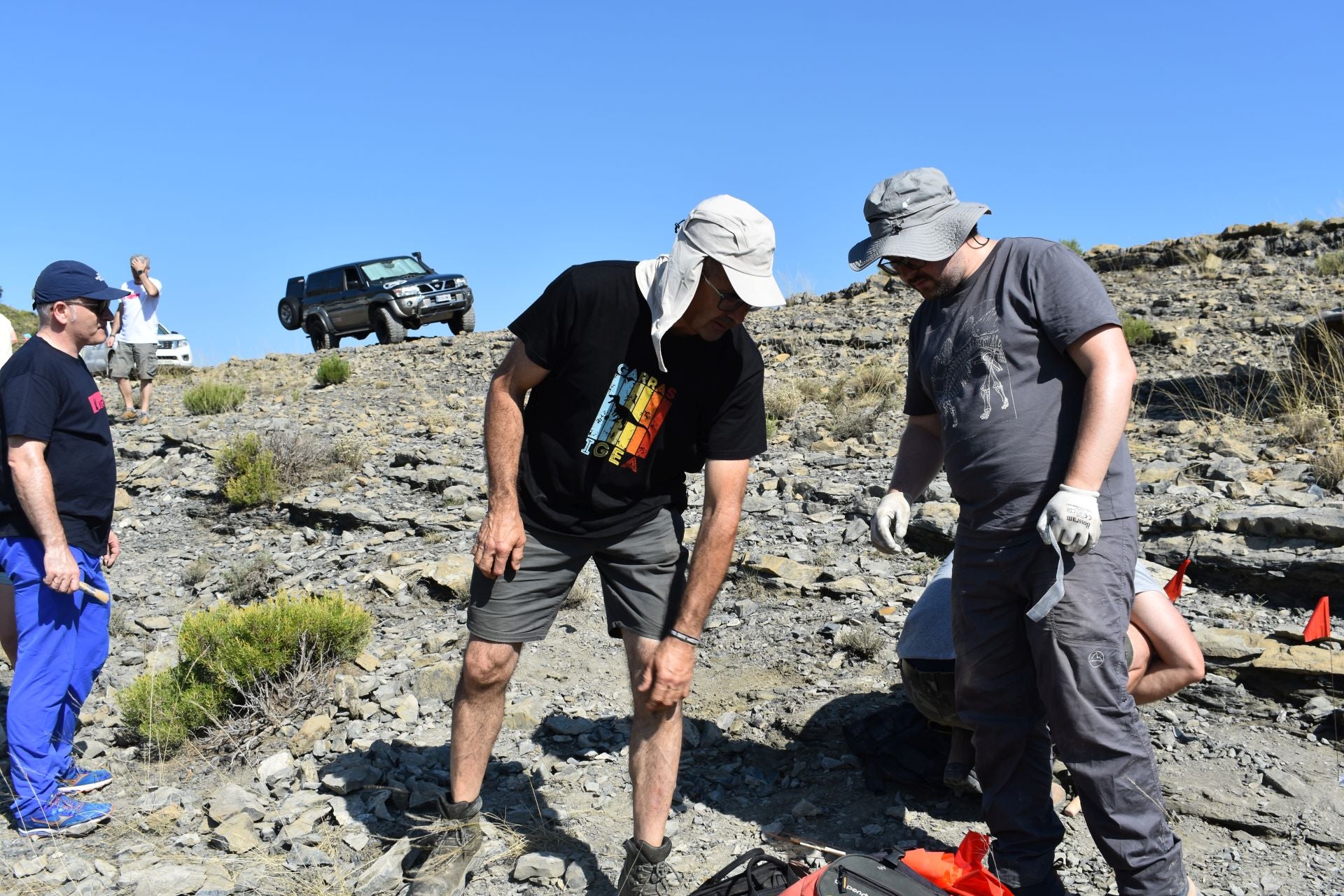 Imágenes de la excavación de Las Cerradas de Igea