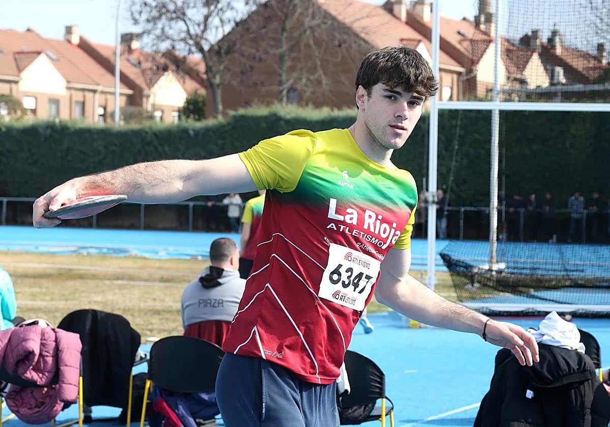 Marcos Moreno, en el Adarraga.