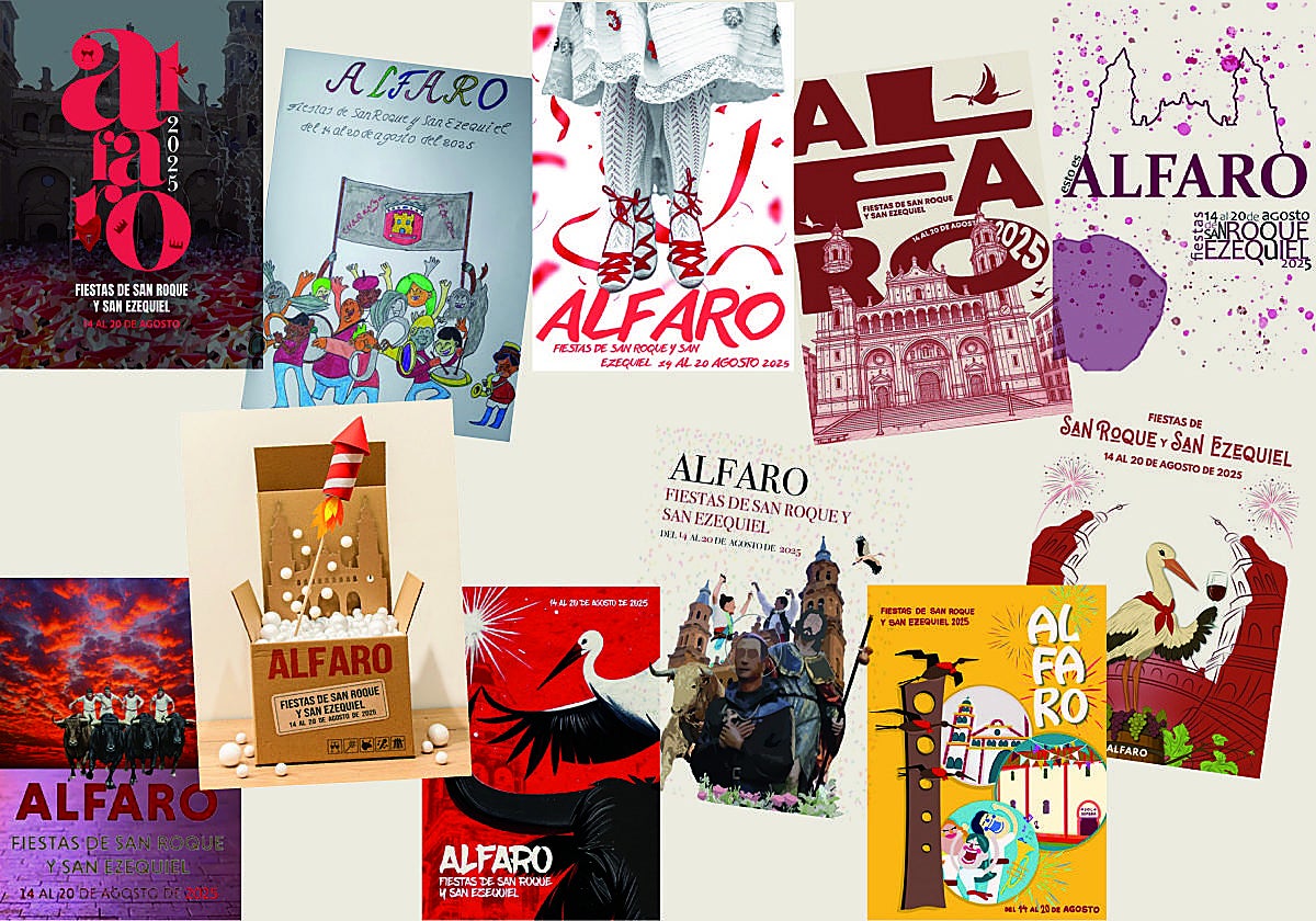 Ya se puede votar al cartel de las fiestas patronales de Alfaro