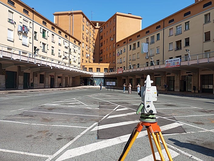 Antiguo patio de andenes.
