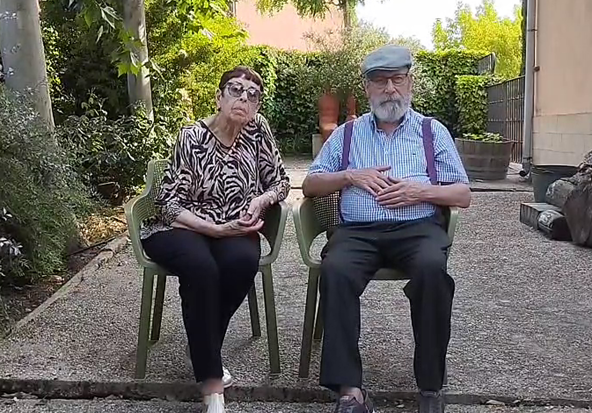 Rosa Castellot y Félix Reyes, que encabezan este listado de apoyo a Palestina.