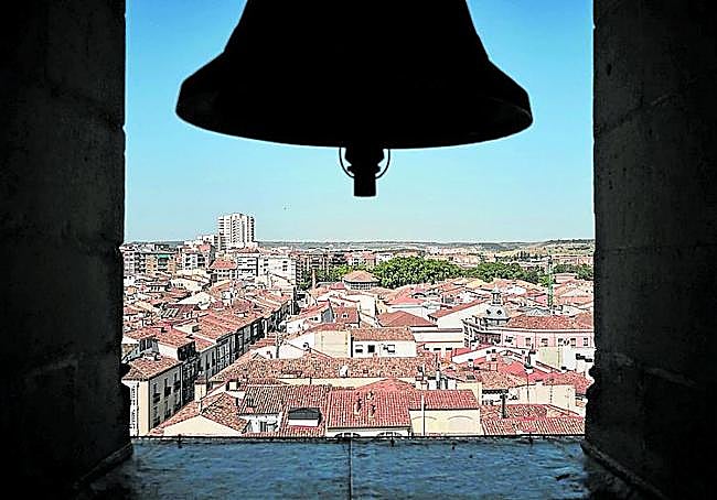 Vistas de la ciudad desde la torre.