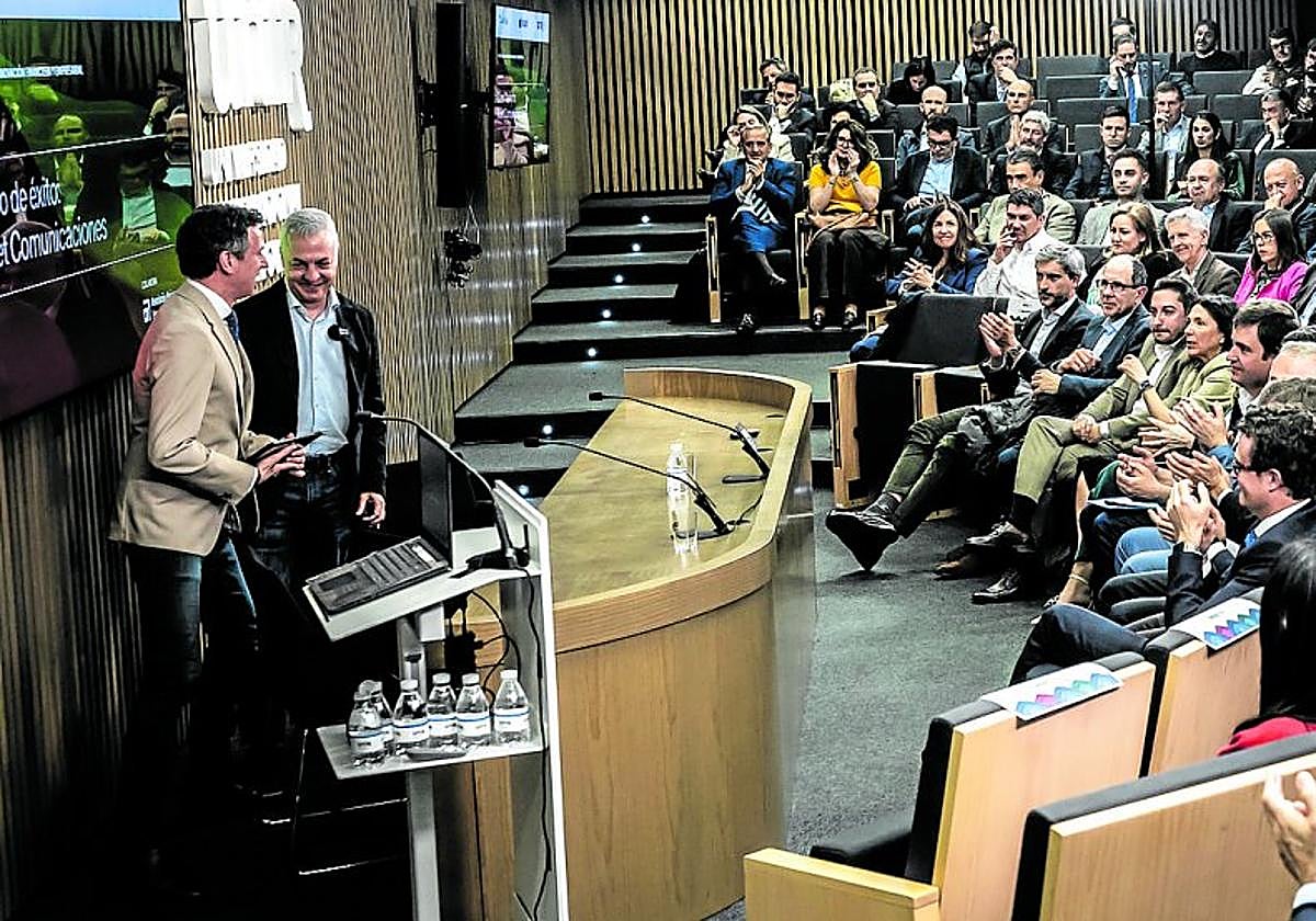 Sesión del 'Foro Rioja' celebrado en mayo de este año.