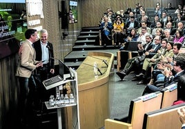 Sesión del 'Foro Rioja' celebrado en mayo de este año.