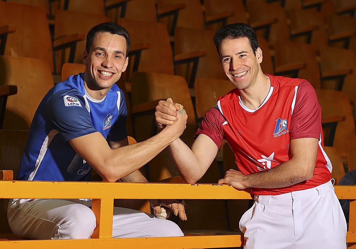 Zabala y Darío echan un pulso en el Ogueta de Vitoria, donde se enfrentaron en el Manomanista 2025.