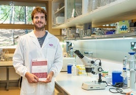 El nuevo doctor Andreu Mairata, con sus tesis sobre los acolchados orgánicos.