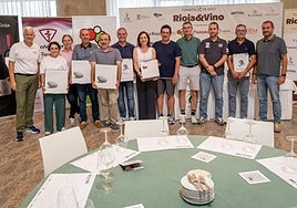 La entrega de premios del Torneo Finca Valpiedra
