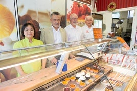 Relevo en la Pastelería Iturbe de Cascajos