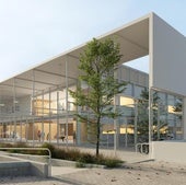 Simulación del futuro Centro de Especialidades y Cirugía Mayor Ambulatoria Adoración Sáenz.