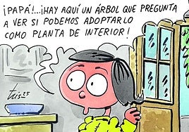 Los árboles en la dana, según Tris