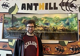 El najerino que ha desvelado el ADN de las hormigas