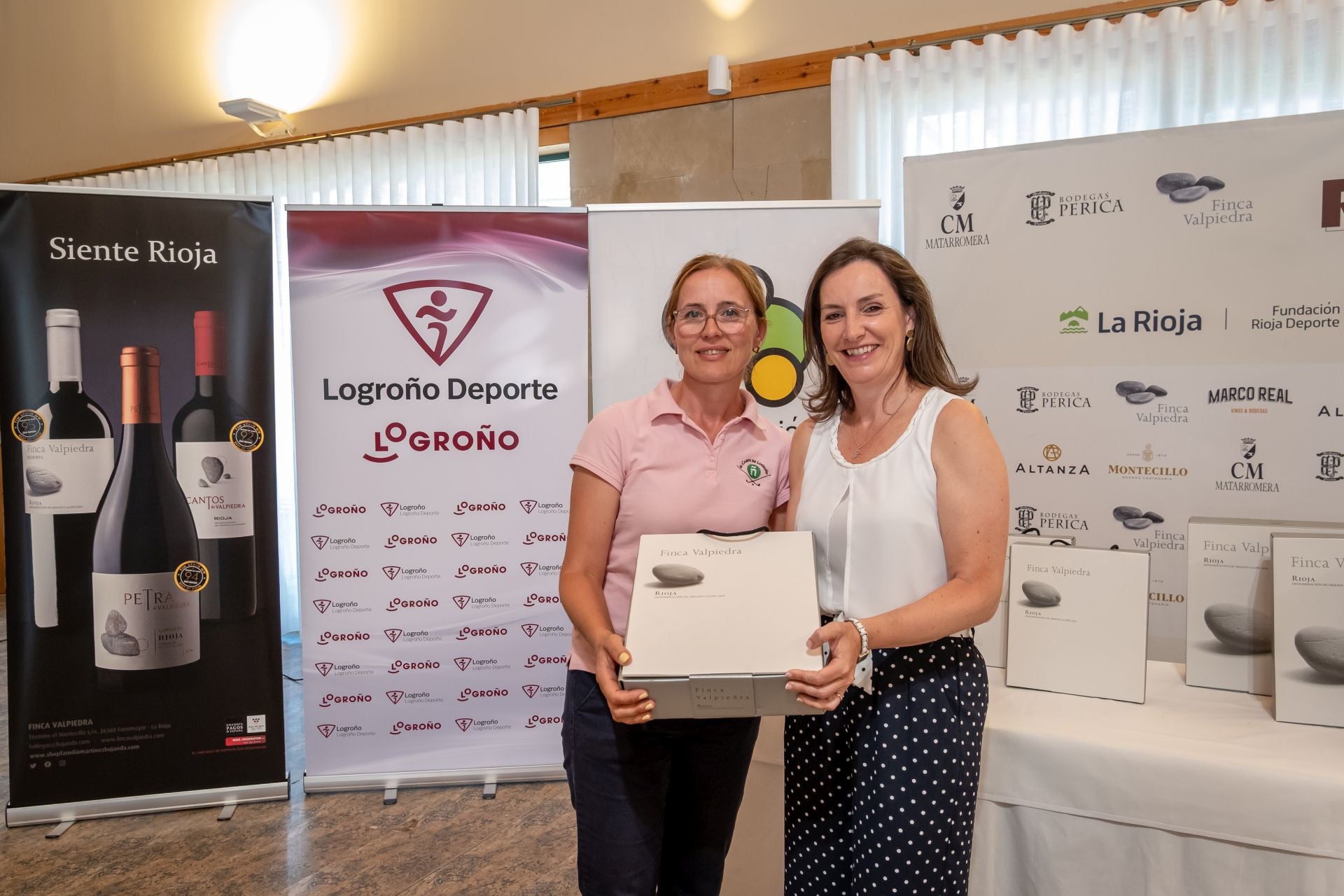 La entrega de premios del Torneo Finca Valpiedra