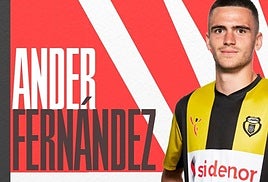 Ander Fernández, nuevo jugador de la SD Logroñés.