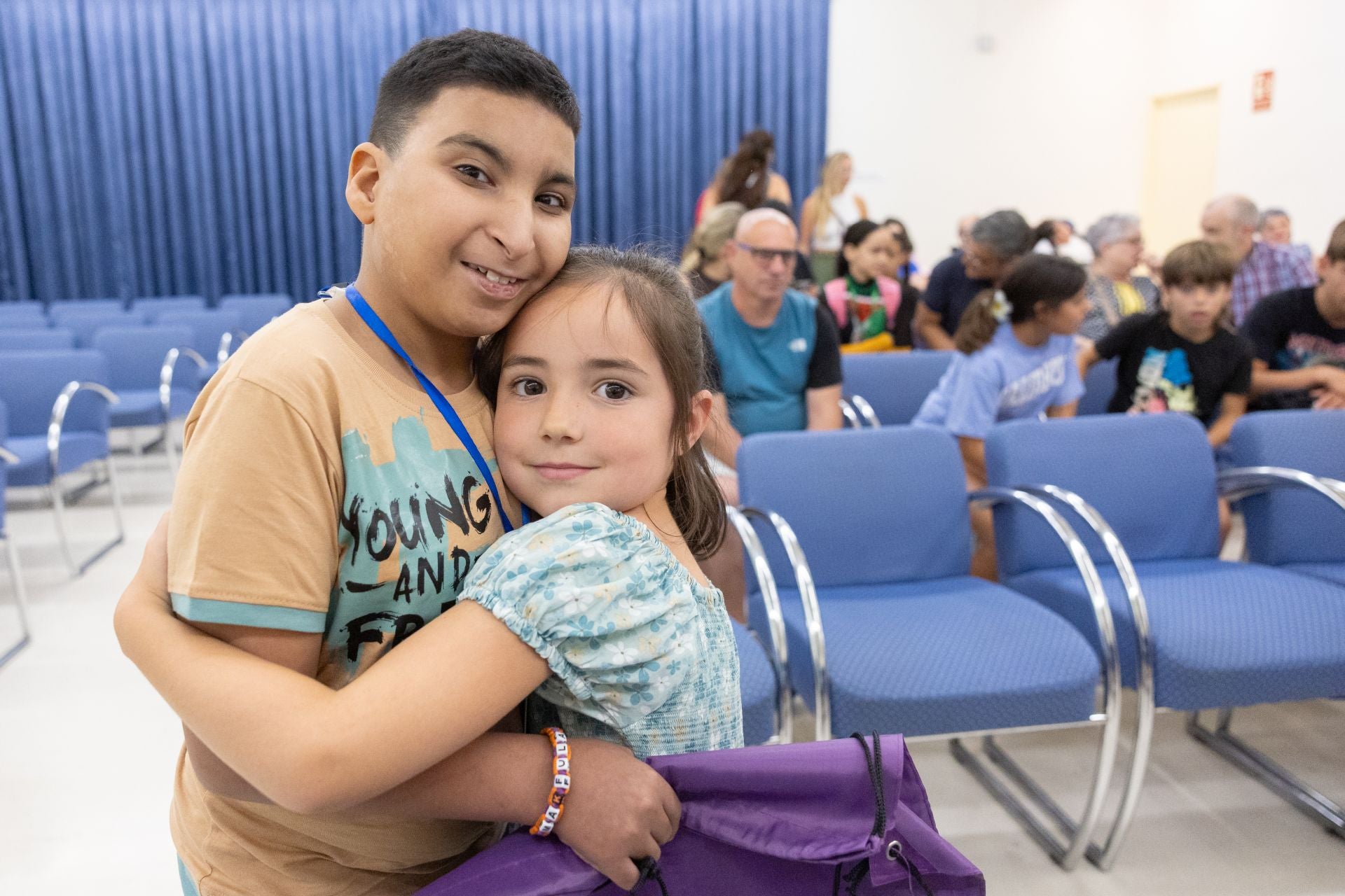 Logroño recibe a los niños saharauis que vivirán con familias de acogida