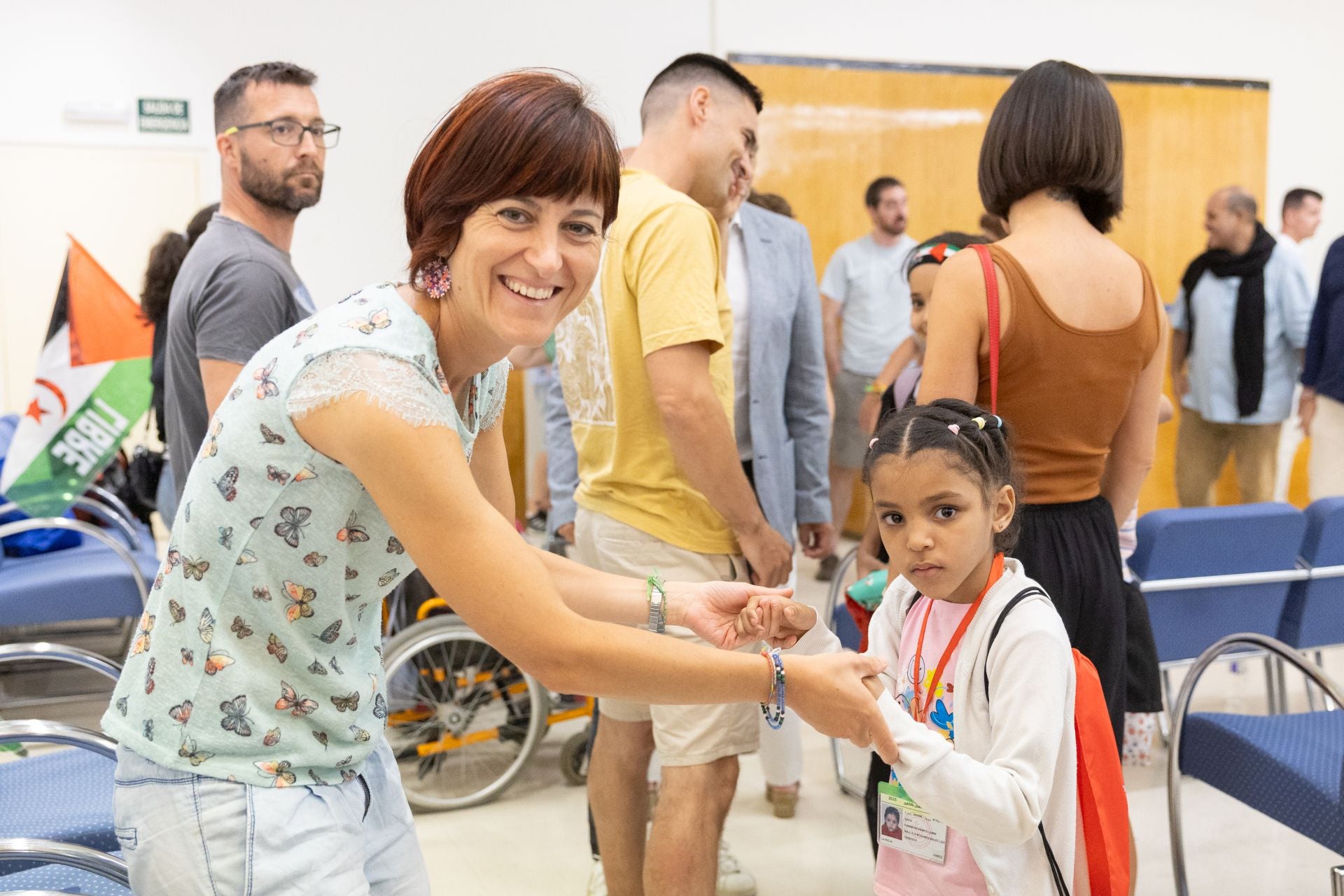 Logroño recibe a los niños saharauis que vivirán con familias de acogida