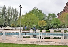 Imagen de archivo de las piscinas de Nájera.