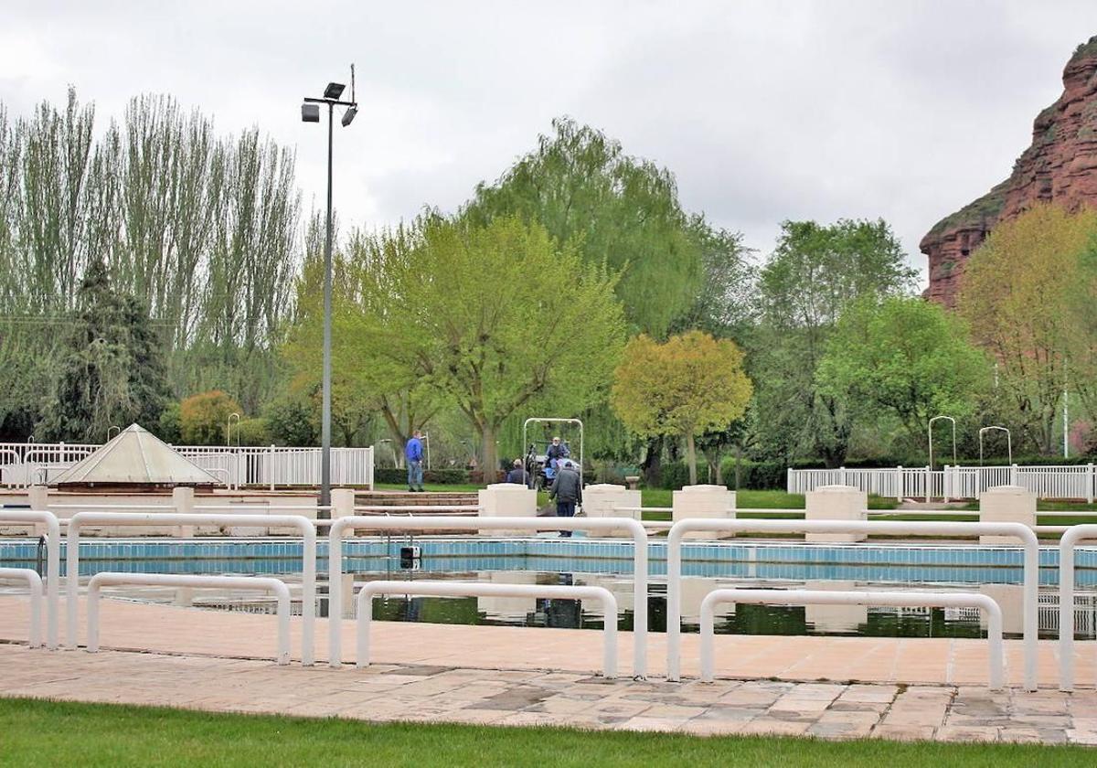 Imagen de archivo de las piscinas de Nájera
