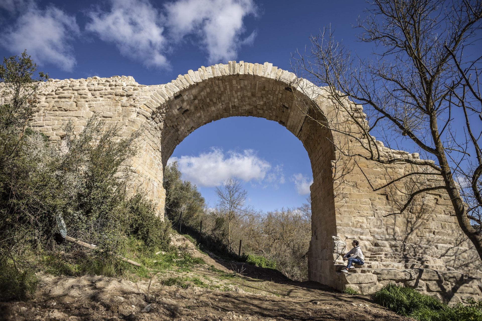 Puente Mantible en El Cortijo.