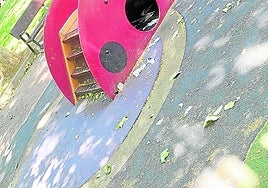 El parque de la plaza Maestro Lope, hoy en La Guindilla.