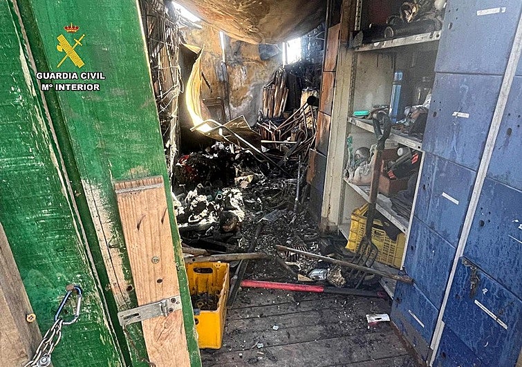 Investigado tras provocar un incendio en Ribafrecha con un cigarro