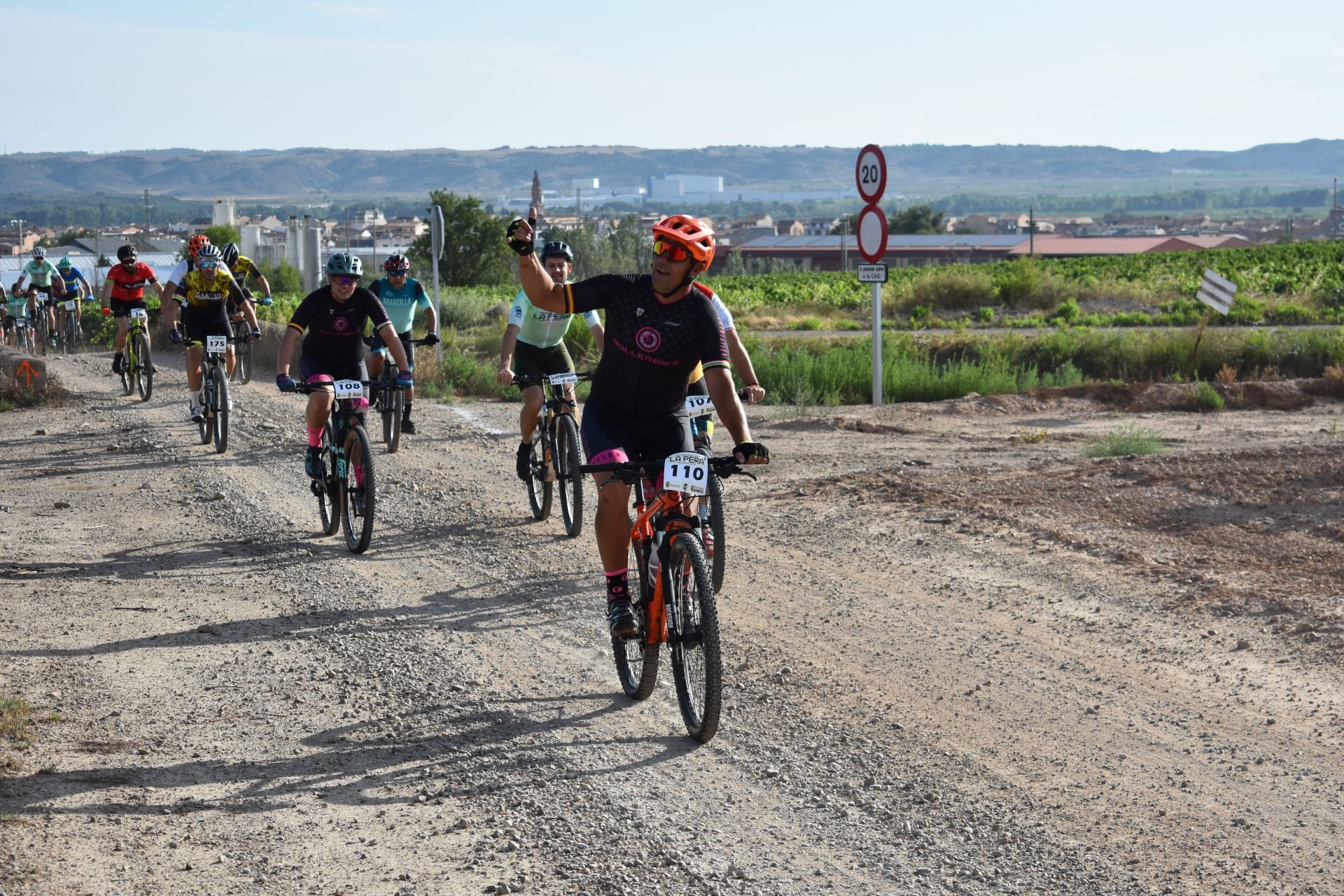 La XVII Travesía BTT La Pera de Rincón de Soto