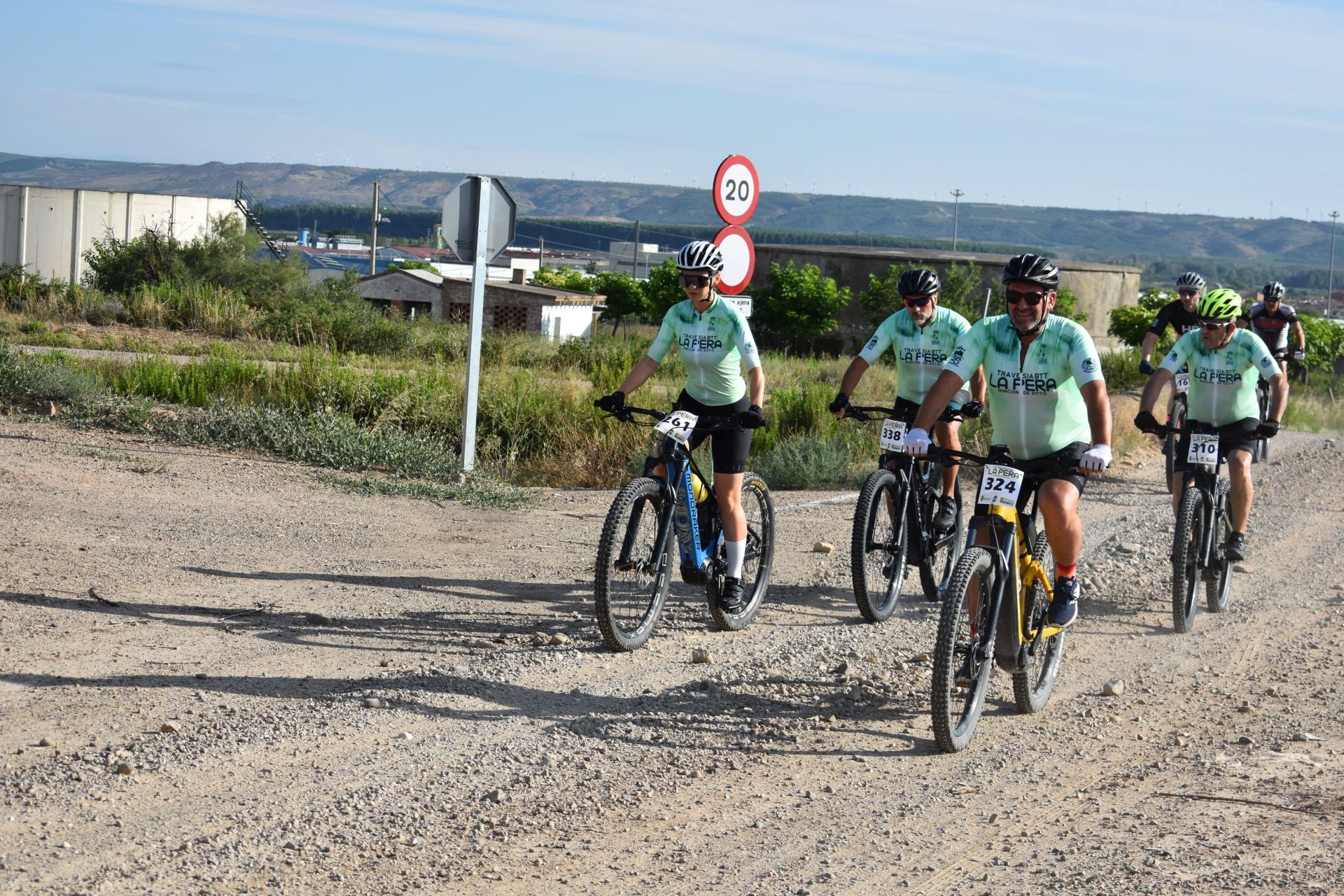 La XVII Travesía BTT La Pera de Rincón de Soto