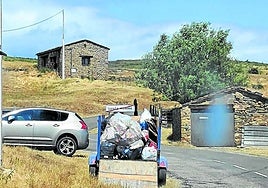 Basuras en Santa Marina, hoy en La Guindilla.