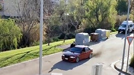 Menor de edad, con un coche robado y haciendo trompos en Alfaro