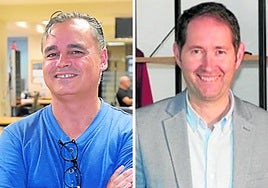 Gustavo Sáenz y Jesús Alonso.