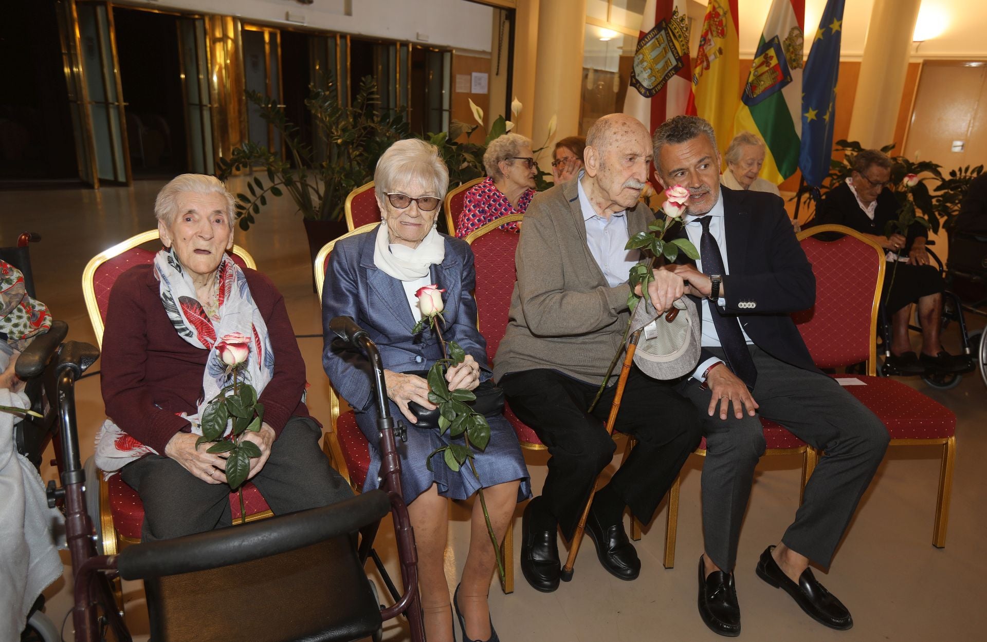 Las imágenes del homenaje a los abuelos de Logroño