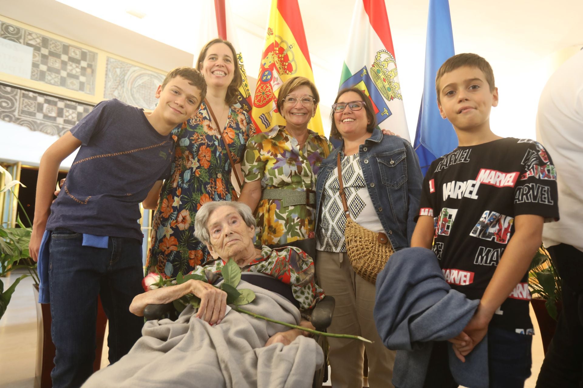 Las imágenes del homenaje a los abuelos de Logroño