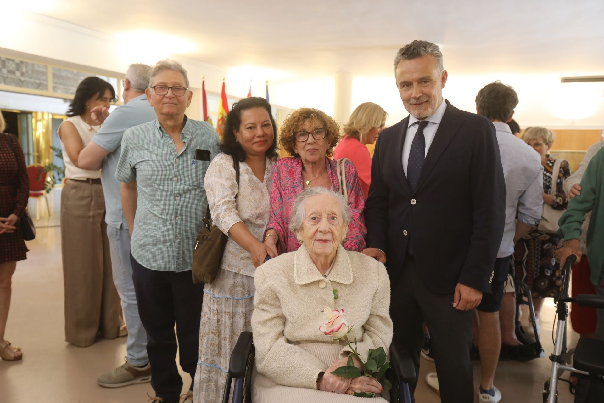 Las imágenes del homenaje a los abuelos de Logroño