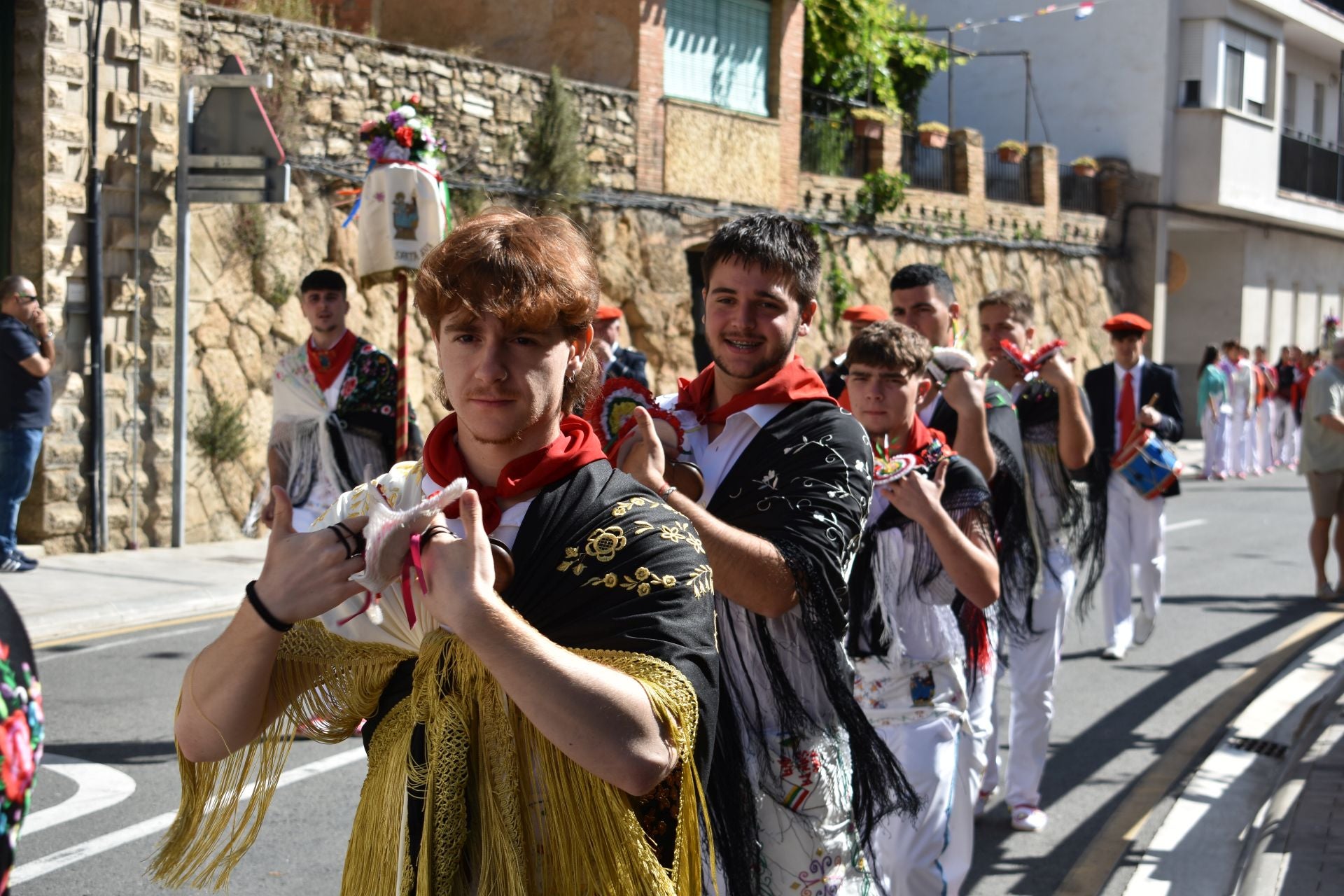 Procesión, misa, gigantes y bailes de la Gaita