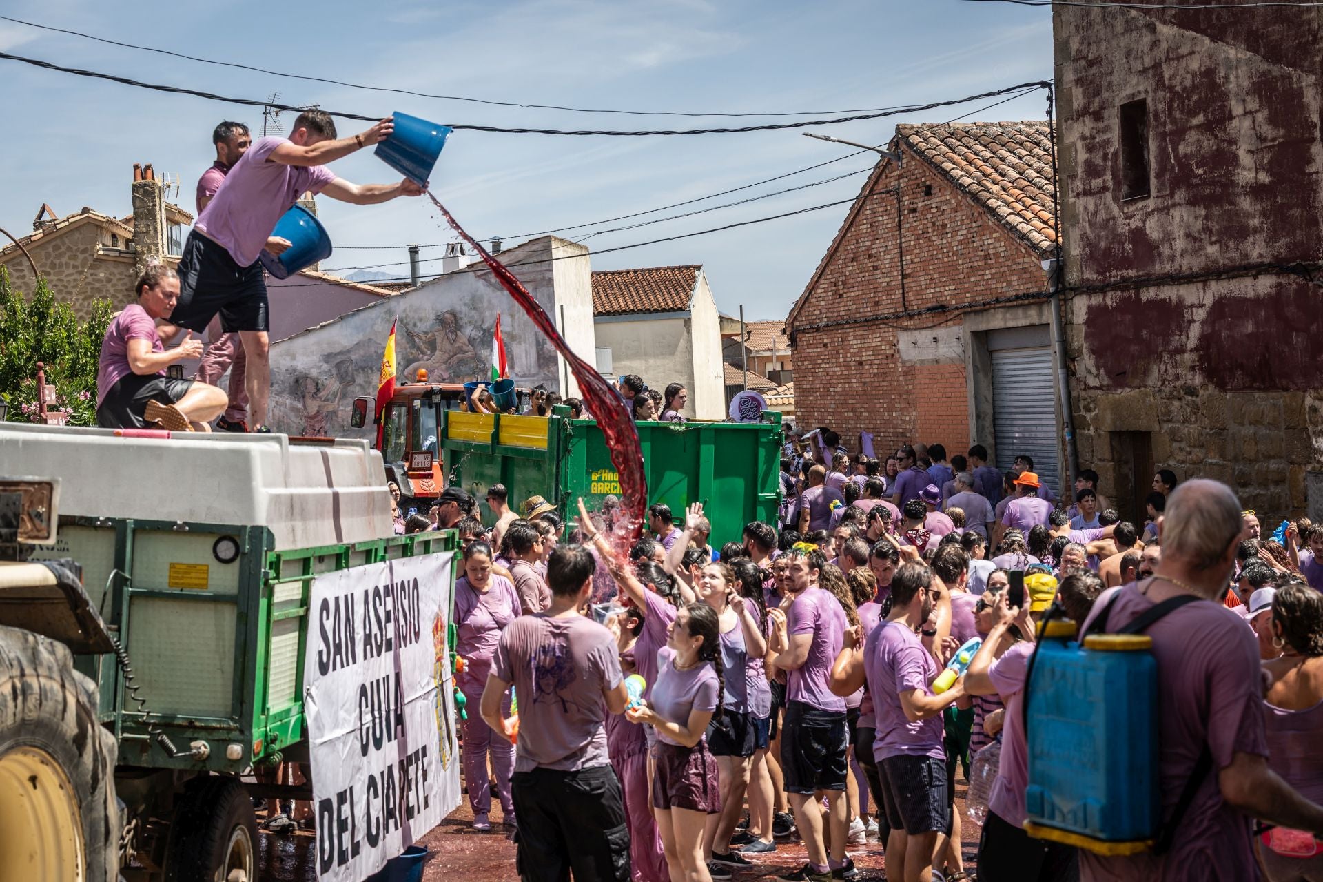 Así se ha vivido la Batalla del Clarete