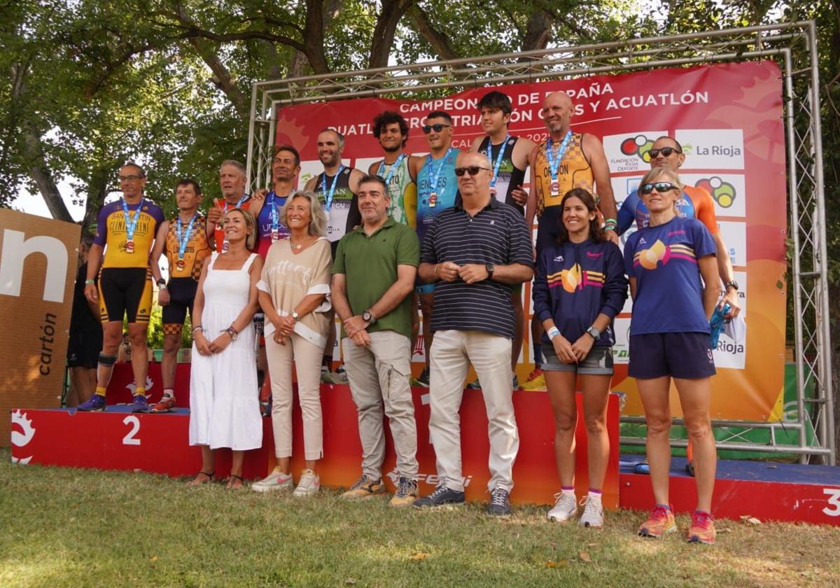 Las imágenes del duatlón de Calahorra