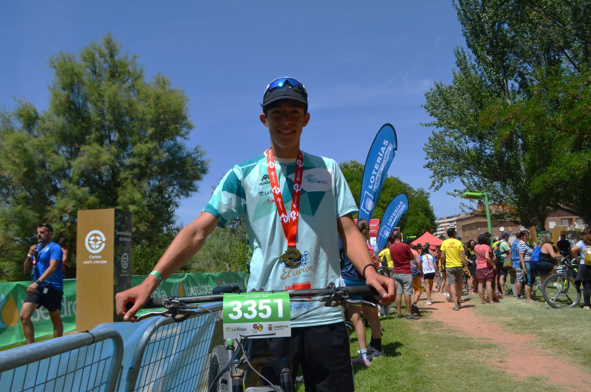 Las imágenes del duatlón de Calahorra