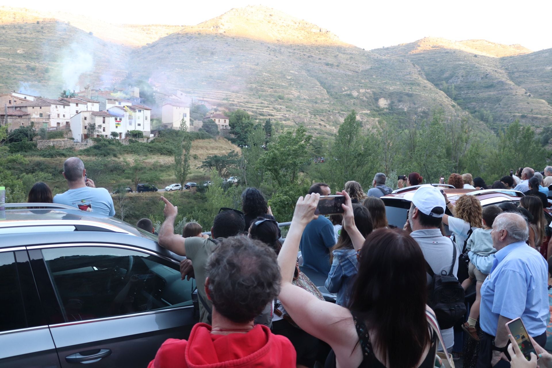 El color de las chimeneas de Peroblasco